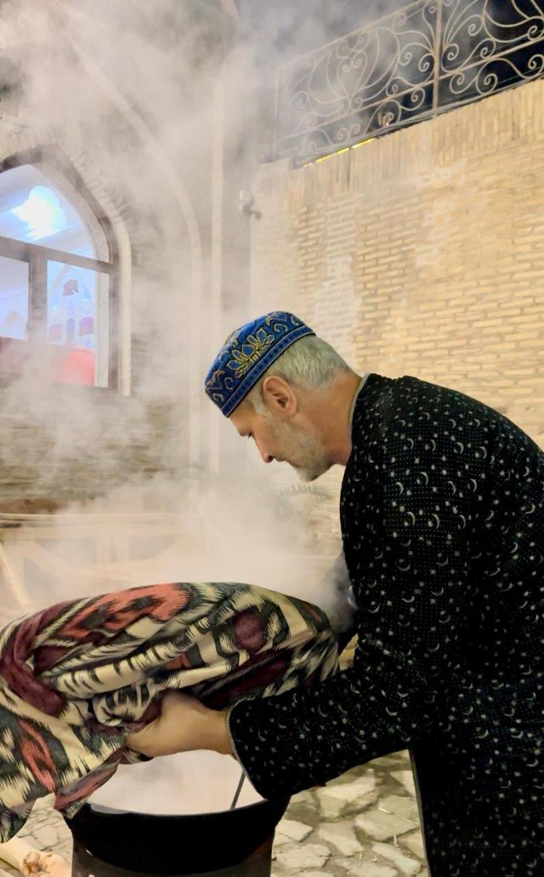 Karavansaray Khurjin Old Бухара Екстериор снимка